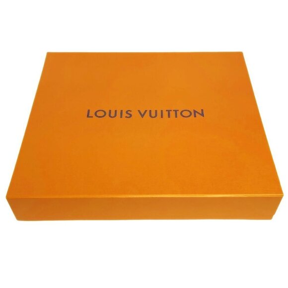AUTHENTIC LOUIS VUITTON Gift box Magnetic Luxury Presentation Orange Blue - Picture 1 of 9